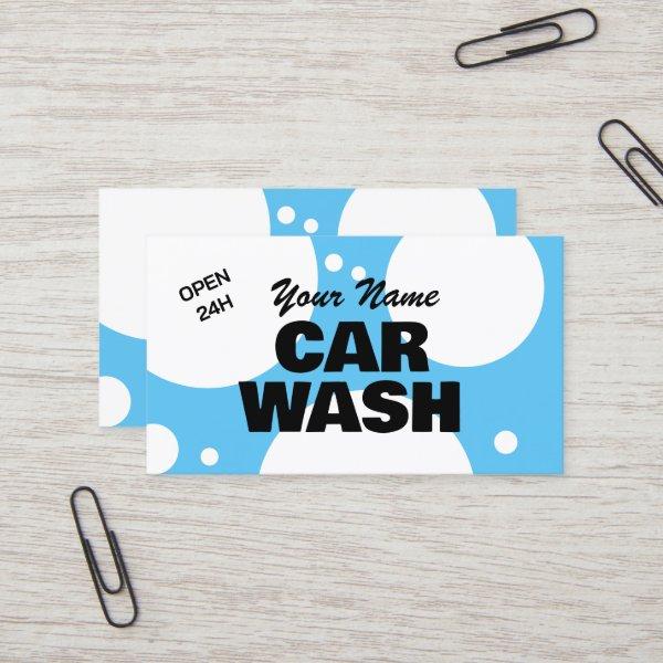 Modern car wash  template