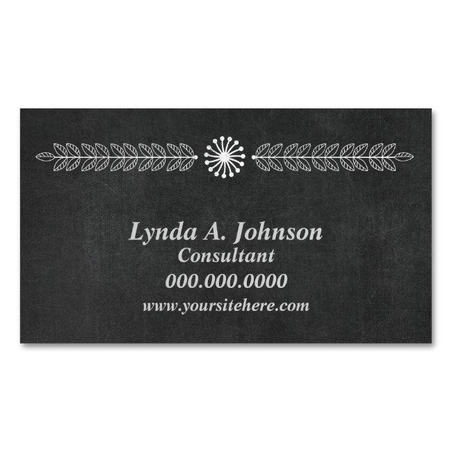 Modern Chalkboard Professional  Magnet