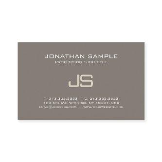 Modern Chic Monogram Design Professional Luxe