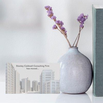 Modern City Architecture Custom New Address