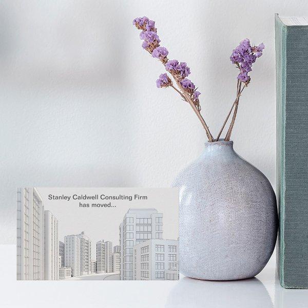 Modern City Architecture Custom New Address