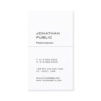 Modern Clean Elegant Design Plain Professional