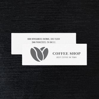 Modern Coffee Shop Black Professional Mini