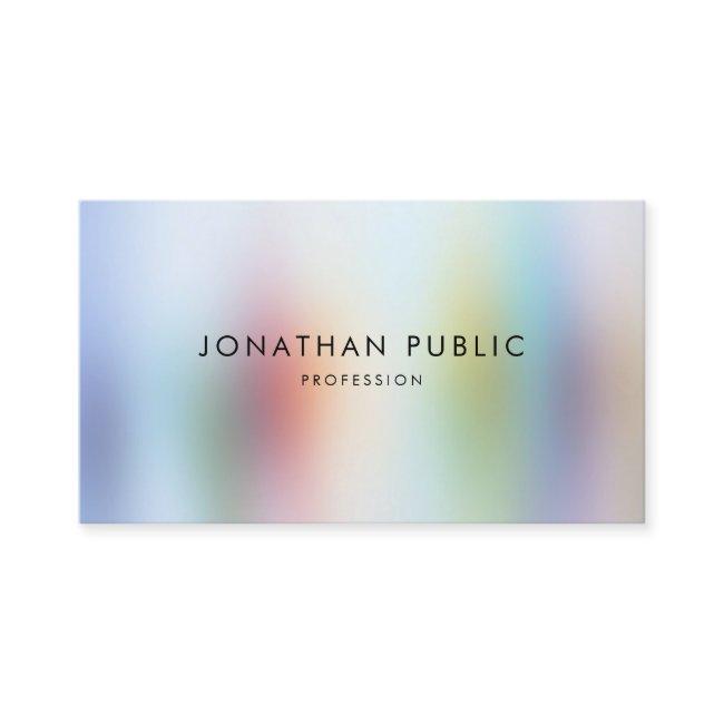 Modern Colorful Abstract Art Elegant Professional