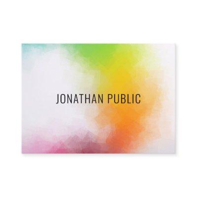Modern Colorful Abstract Art Elegant Template
