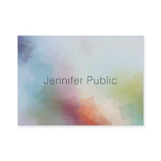 Modern Colorful Abstract Art Professional Elegant