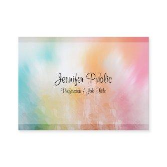 Modern Colorful Abstract Art Trendy Template