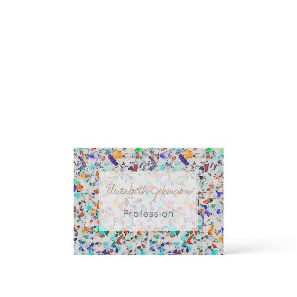 Modern Colorful Speckles Terrazzo Watercolor Paint