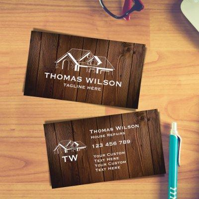 Modern Construction Handyman Carpenter Tools Busin