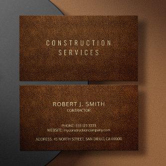 Modern construction professional contractor