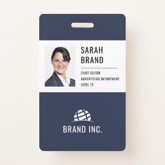 Modern Corporate Business ID Badge