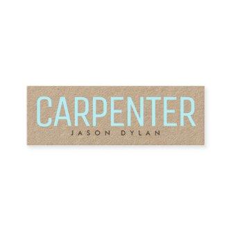 Modern crafted style giant text cover mini