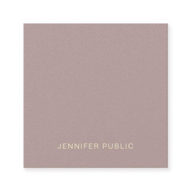 Modern Creative Elegant Premium Pearl Finish Luxe Square