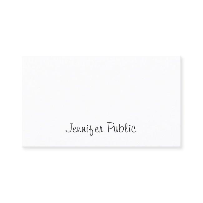 Modern Creative Handwritten Script Pretty Clean