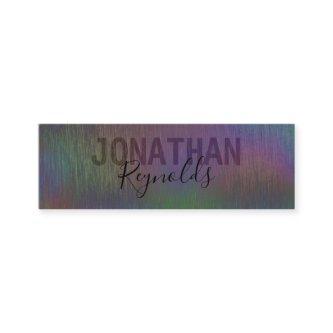 Modern Creative Holographic Metal