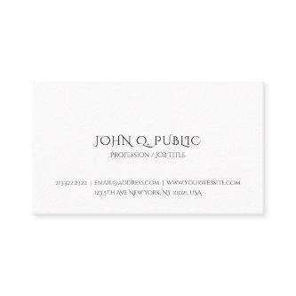 Modern Creative Simple Elegant Minimalist Template