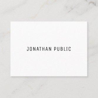 Modern Creative Simple Template Professional Chic