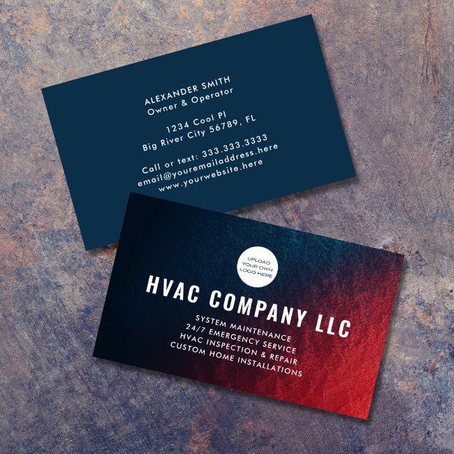 Modern Custom Logo AC Heat Professional HVAC