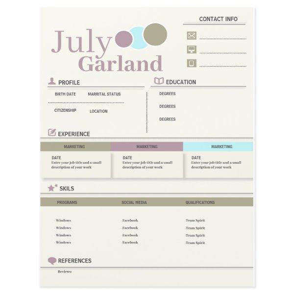 Modern CV - Resume Fully Customizable