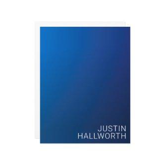 Modern Dark Blue Gradient & Minimal Editable Text