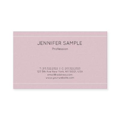 Modern Design Simple Professional Elegant Plain