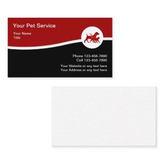 Modern Dog Cat Pet Service