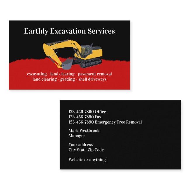 Modern Double Side Excavating Services