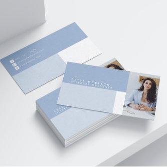 Modern Dusty Blue Professional