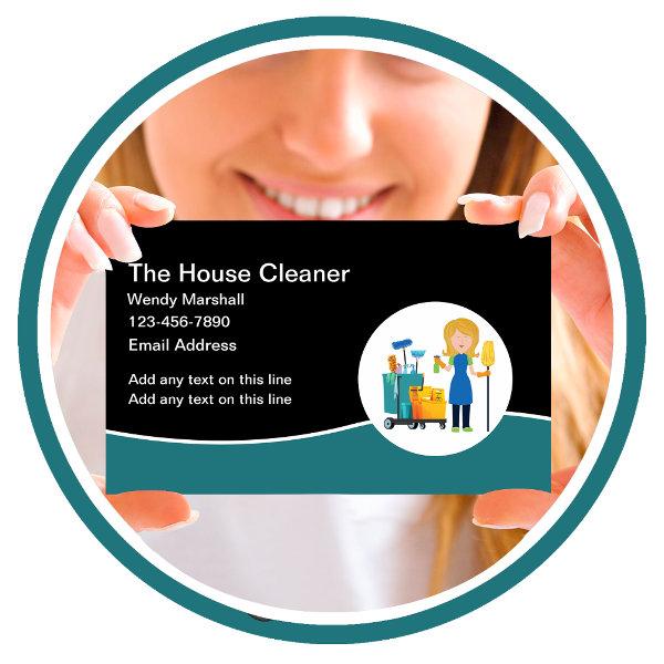 Modern Editable Cleaning Service