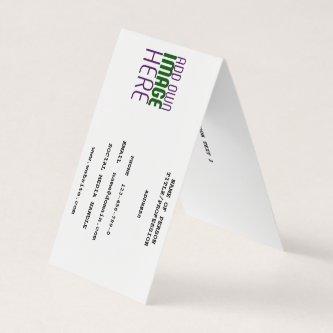 MODERN EDITABLE SIMPLE WHITE IMAGE TEXT TEMPLATE