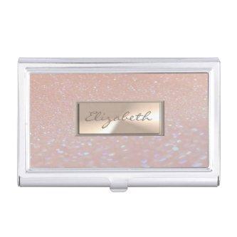 Modern Elegant Chic Girly  Glittery,Bokeh  Holder