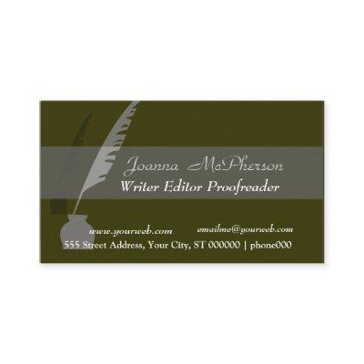 Modern Elegant Classy Black Vintage Pen