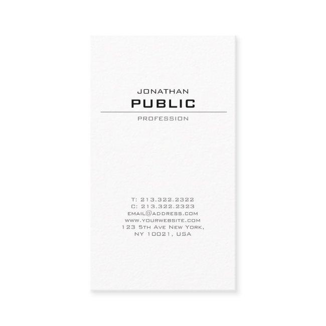 Modern Elegant Clean Design Trendy Creative Plain