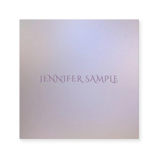 Modern Elegant Colors Simple Design Template Chic Square