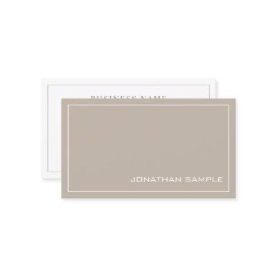 Modern Elegant Colors Sleek Design Plain Trendy