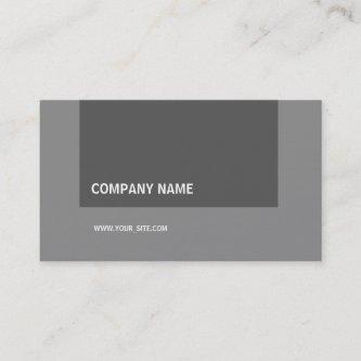 Modern Elegant Company Grayscale