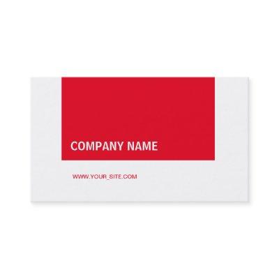 Modern Elegant Company Red