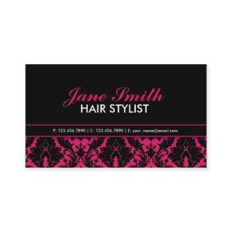Modern Elegant Damask Floral Professional Stylish