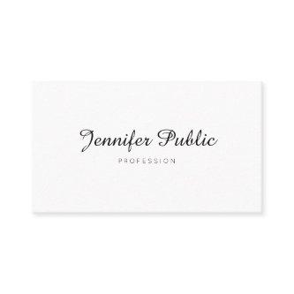 Modern Elegant Design Minimalistic Professional