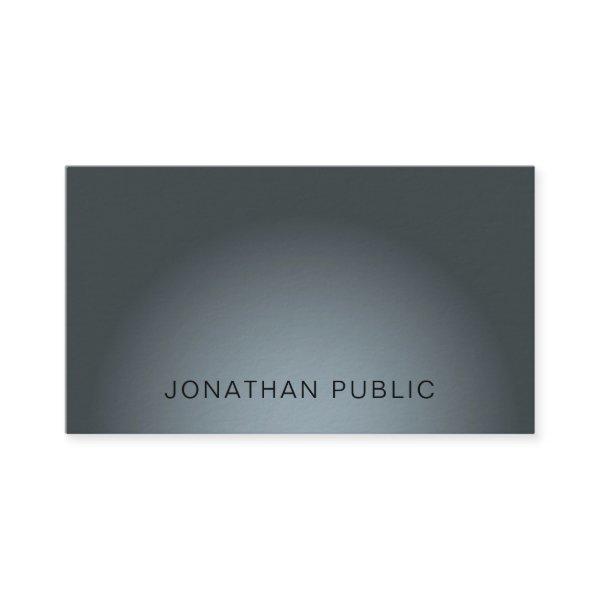 Modern Elegant Design Plain Professional Luxury