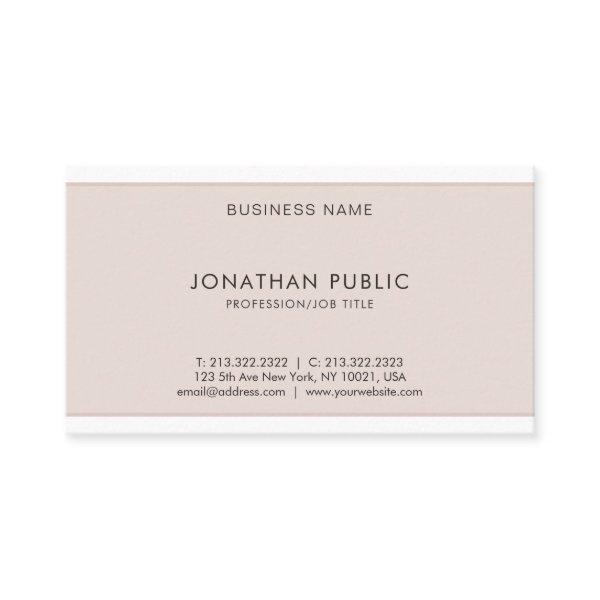 Modern Elegant Design Professional Cool Template