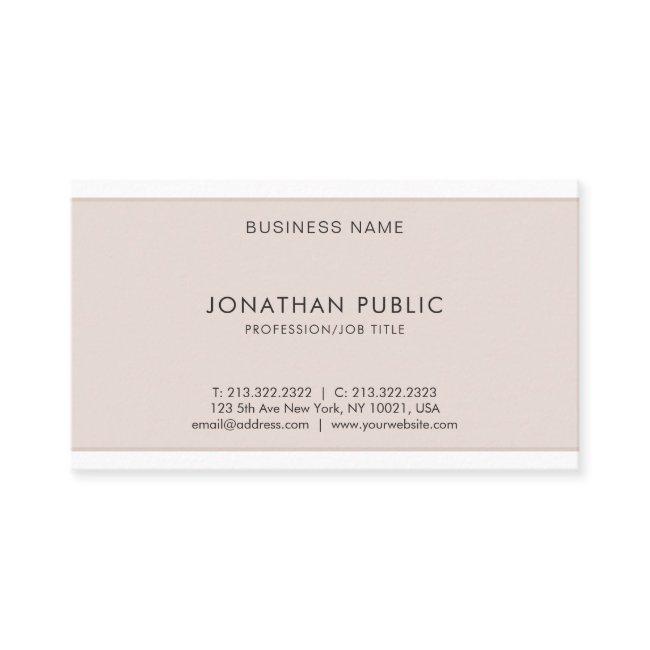 Modern Elegant Design Professional Cool Template