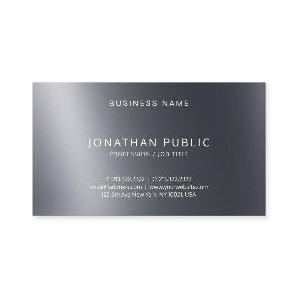 Modern Elegant Design Professional Stylish Plain