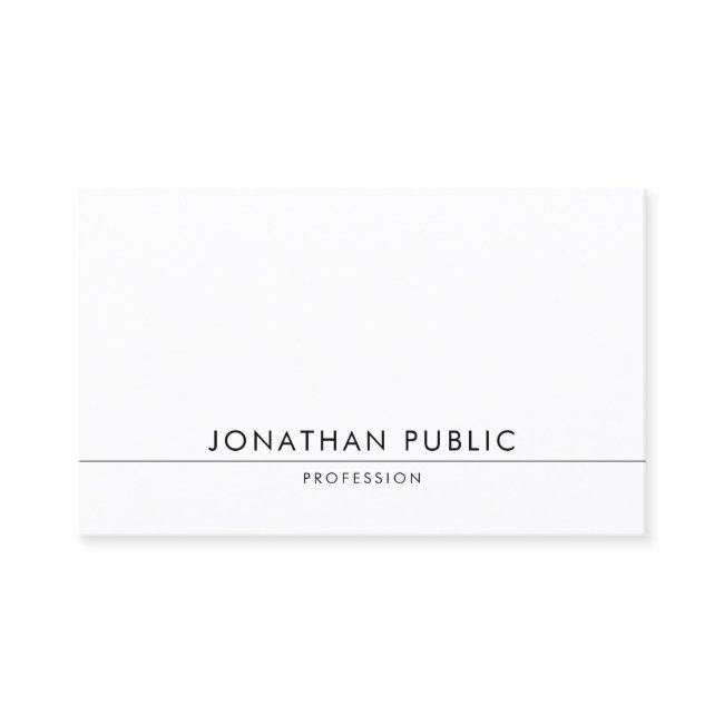 Modern Elegant Design Trendy Minimalist Chic Plain