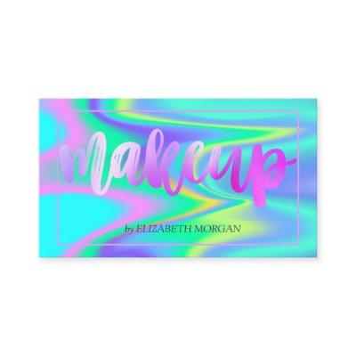 Modern Elegant  Frame Holographic Makeup