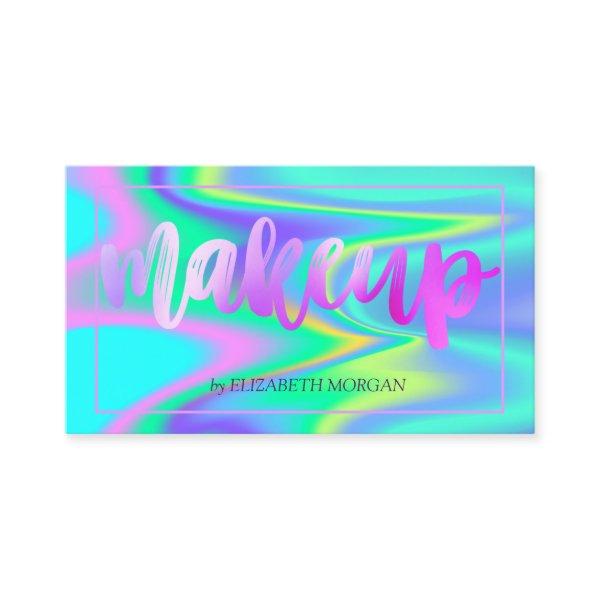Modern Elegant  Frame Holographic Makeup