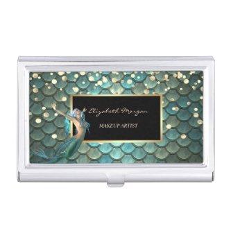 Modern Elegant Girly Gold Confetti, Frame, Mermaid  Case