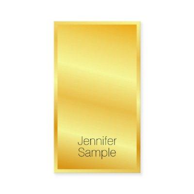 Modern Elegant Gold Look Professional Template