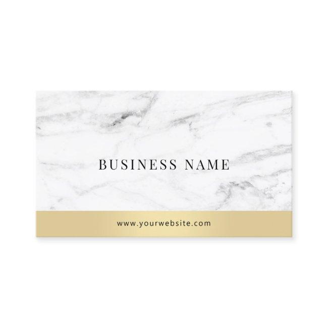 Modern Elegant Gold White Marble Template