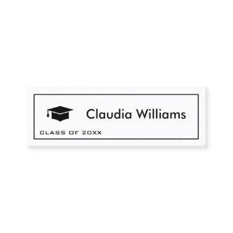 Modern Elegant Graduation Name Card